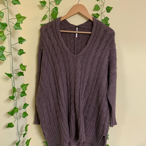 Free People Taupe Sweater - Picture 3 of 8